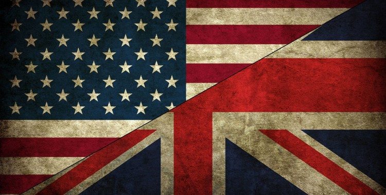 British American flag