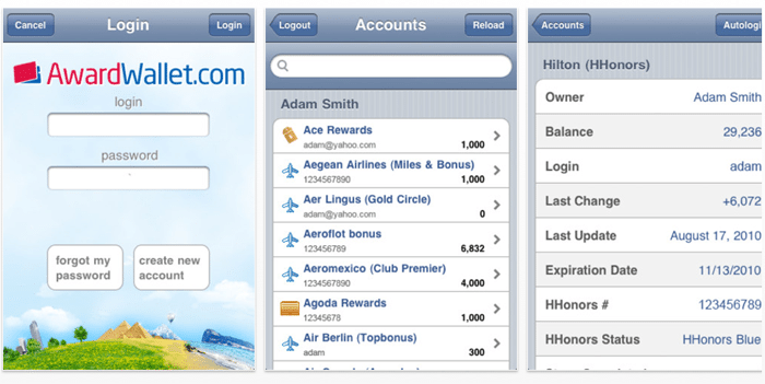 Travel Tip #18: Keep track of all your frequent flier accounts using programs such as AwardWallet and TripIt.