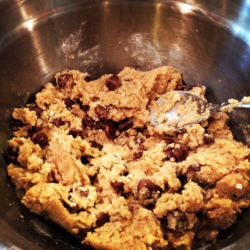 [Recipe] Butter-less Oatmeal Chocolate Chip Cookies with Coconut Oil
