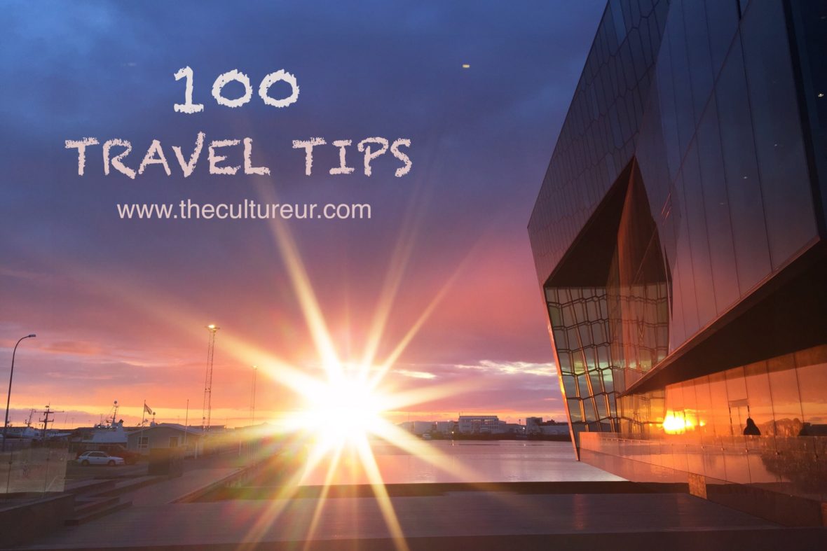 100 travel tips the cultureur